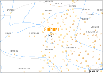 map of Xiaowei