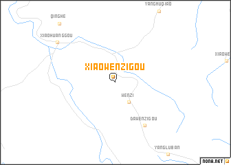 map of Xiaowenzigou