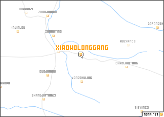 map of Xiaowolonggang