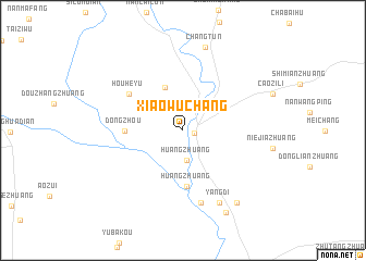 map of Xiaowuchang