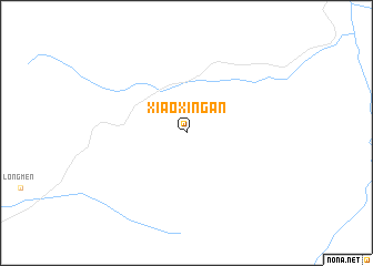 map of Xiaoxing\