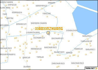 map of Xiaoxinzhuang