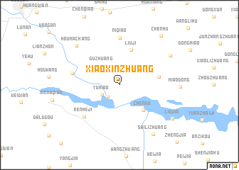 map of Xiaoxinzhuang