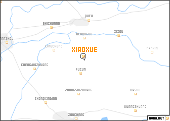 map of Xiaoxue