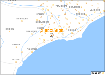 map of Xiaoxujiao