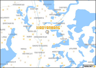 map of Xiaoyanbang