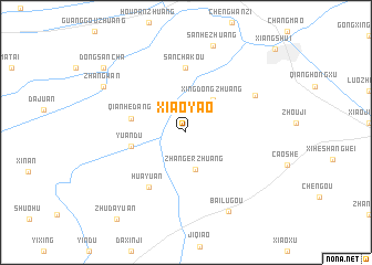 map of Xiaoyao