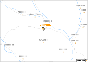 map of Xiaoying