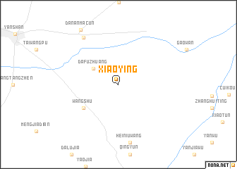 map of Xiaoying