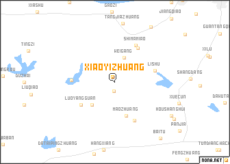 map of Xiaoyizhuang