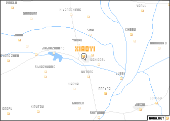 map of Xiaoyi