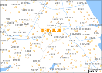 map of Xiaoyuluo