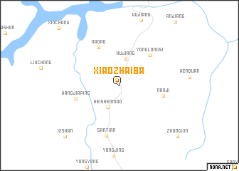 map of Xiaozhaiba