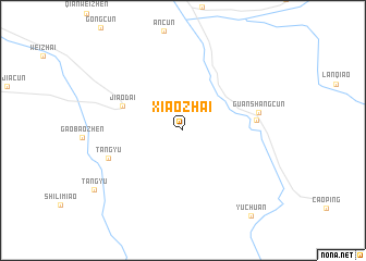 map of Xiaozhai