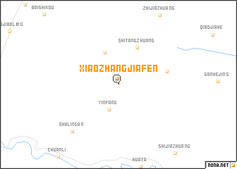 map of Xiaozhangjiafen