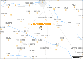 map of Xiaozhaozhuang