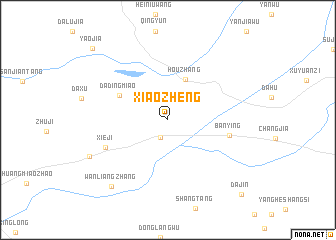 map of Xiaozheng