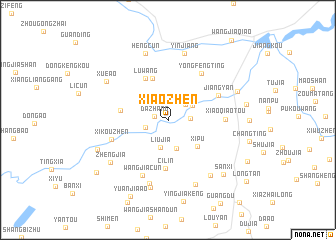 map of Xiaozhen