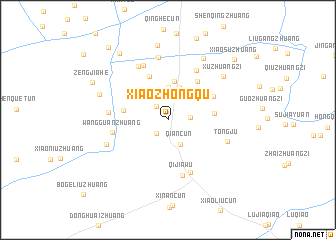map of Xiaozhongqu