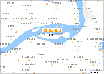 map of Xiaozhou