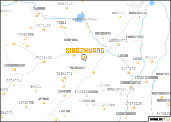 map of Xiaozhuang