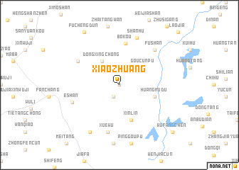 map of Xiaozhuang