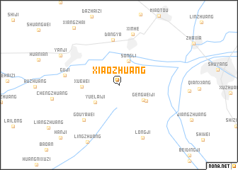 map of Xiaozhuang