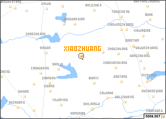 map of Xiaozhuang