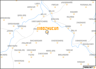 map of Xiaozhucun