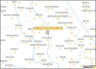 map of Xiaozhuzhuang