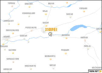 map of Xiapei