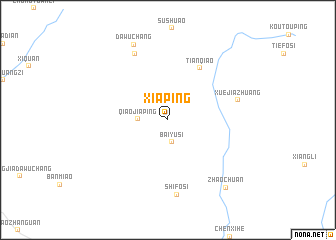 map of Xiaping