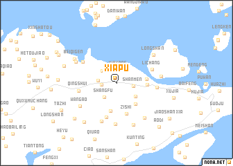 map of Xiapu