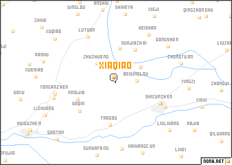 map of Xiaqiao