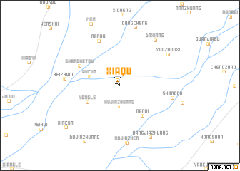 map of Xiaqu