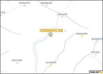 map of Xiashancha
