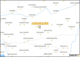 map of Xiashedian