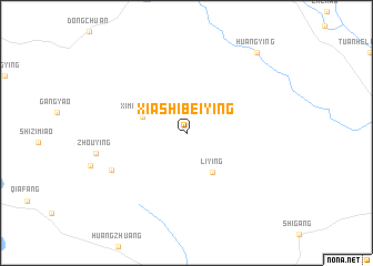 map of Xiashibeiying