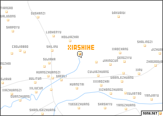 map of Xiashihe