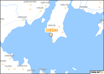 map of Xiashi