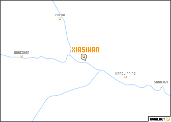 map of Xiasiwan