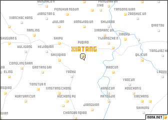 map of Xiatang