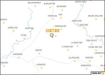 map of Xiatan