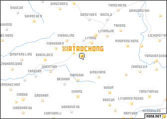 map of Xiataochong