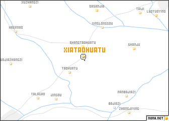 map of Xiataohuatu