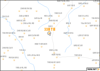 map of Xiata