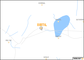 map of Xiatil