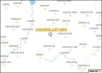 map of Xiawangjiayuan