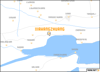 map of Xiawangzhuang