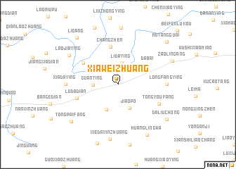 map of Xiaweizhuang